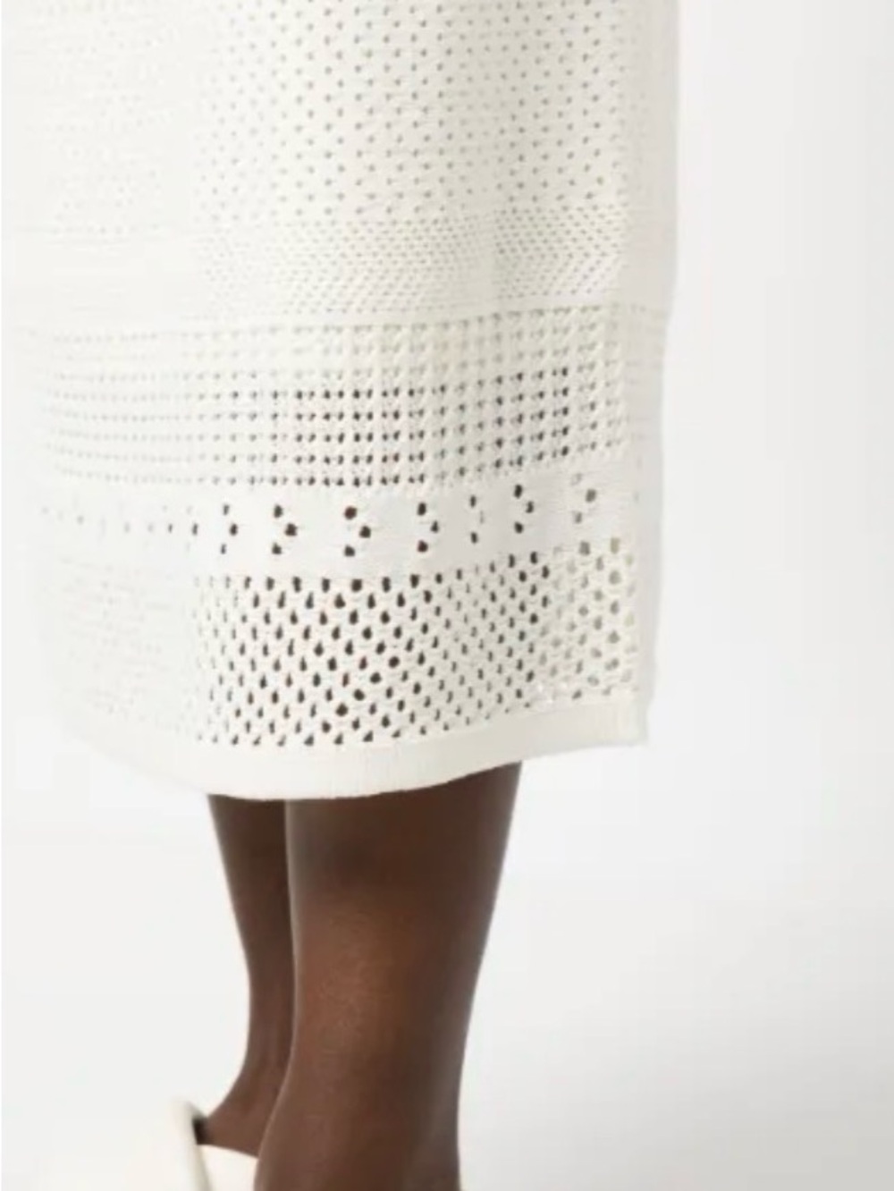 Frame Knit Crochet Pencil Skirt Size Medium - Picture 2 of 6